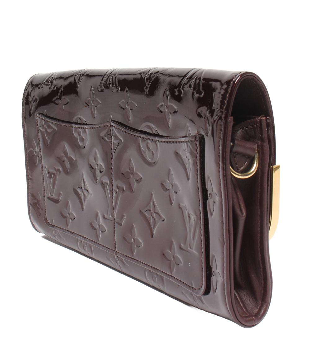 LOUIS VUITTON 2wayクラッチバッグ ショルダーバッグ 肩掛け ロスモアMM ヴェルニ M91549 レディース ルイ・ヴィトン