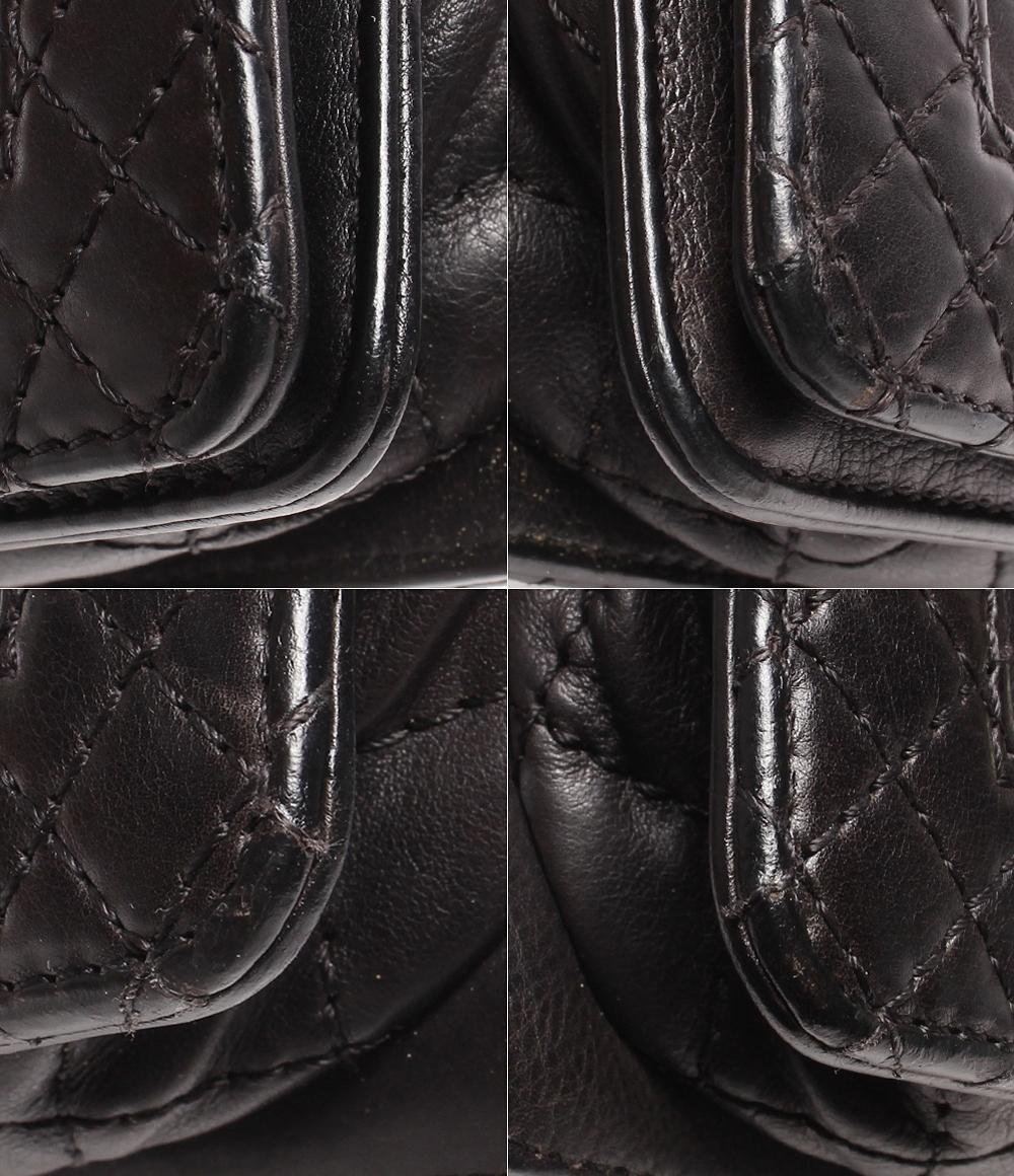 シャネル レザー ショルダーバッグ シルバー金具 ボーイシャネル レディース CHANEL