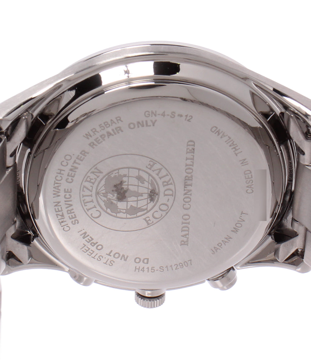 CITIZEN 腕時計 ソーラー電波 ブルー AS1060-54L メンズ シチズン