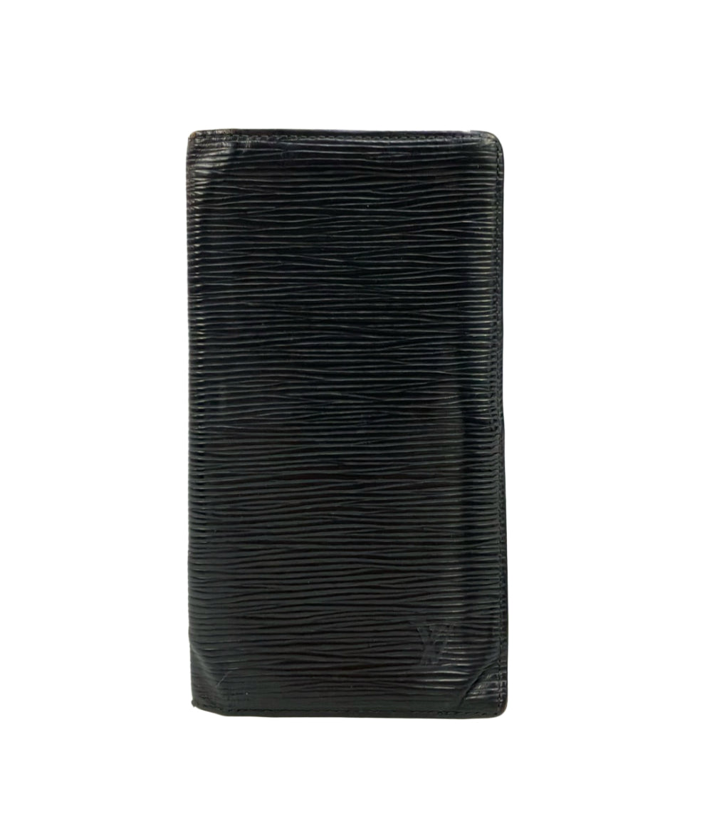 LOUIS VUITTON 二つ折り長財布 レザー ポルトカルトクレディ エピ M63212 メンズ ルイ・ヴィトン