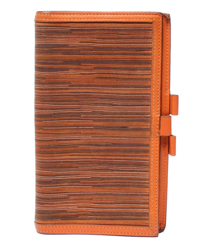 エルメス 手帳カバー □F刻印 シルバー金具 アジェンダ メンズ HERMES