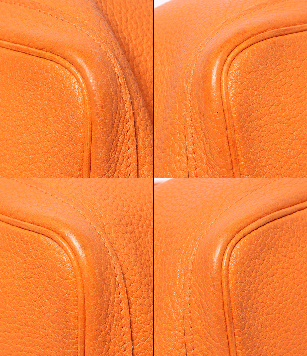HERMES トートバッグ シルバー金具 ▢P刻印 ガーデンパーティー MM レディース エルメス