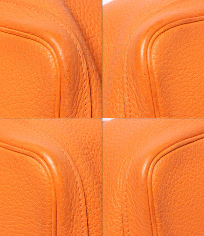 HERMES トートバッグ シルバー金具 ▢P刻印 ガーデンパーティー MM レディース エルメス