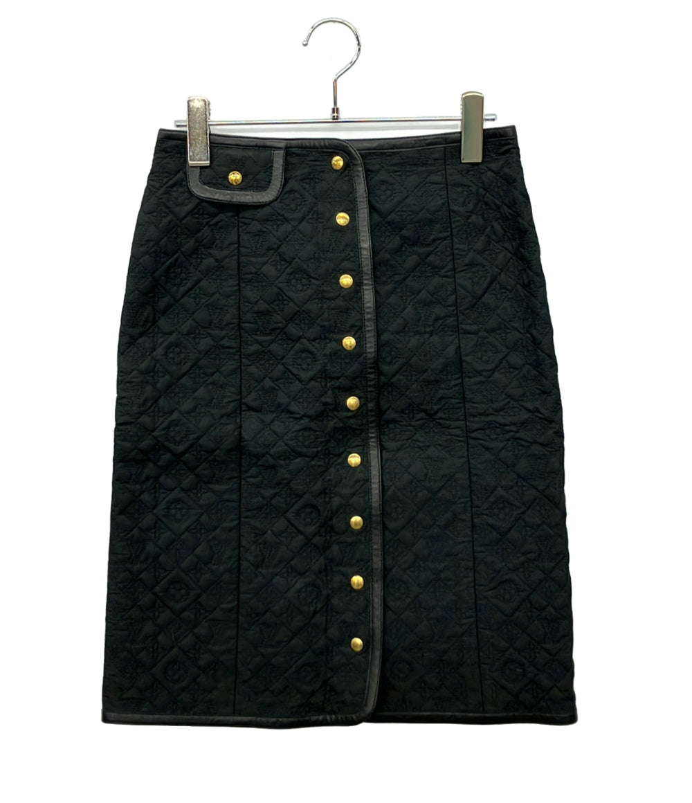 LOUIS VUITTON モノグラムステッチスカート レディース SIZE 36 (S) ルイ・ヴィトン