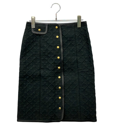 LOUIS VUITTON モノグラムステッチスカート レディース SIZE 36 (S) ルイ・ヴィトン