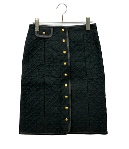 LOUIS VUITTON モノグラムステッチスカート レディース SIZE 36 (S) ルイ・ヴィトン