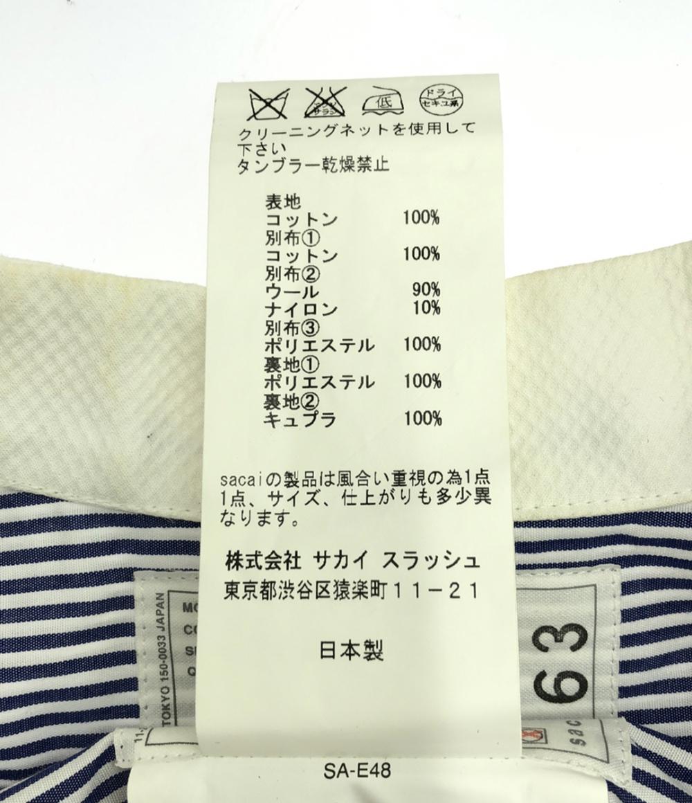 サカイ ストライプドッキングワンピース レディース SIZE 1 Sacai