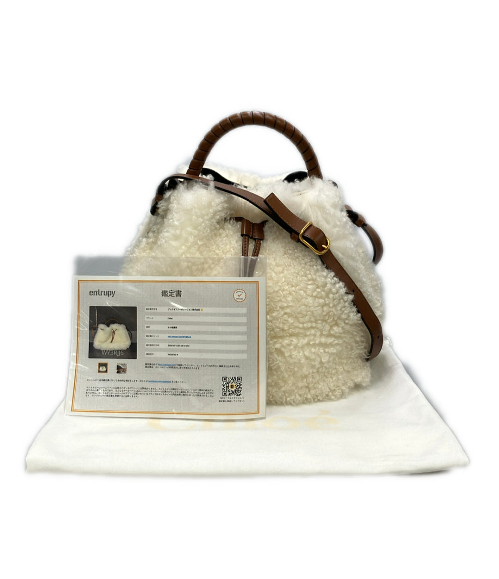 Chloe ショルダーバッグ 斜め掛け Marcie Bucket Bag Tan レディース クロエ
