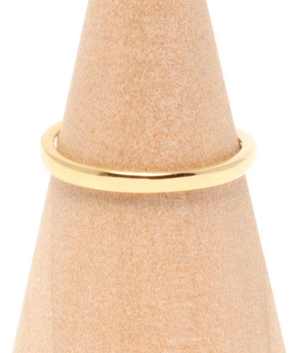 美品 MIKIMOTO リング 指輪 K18 ベビーパール 4.1mm ダイヤ 3P レディース SIZE 11号 ミキモト