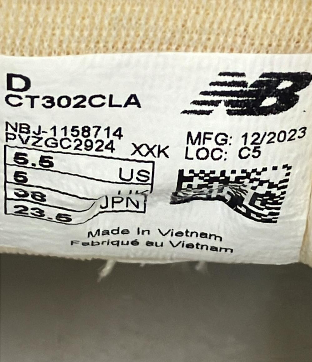 美品 NEW BALANCE ローカットスニーカー CT302CLA レディース SIZE 23.5 (M) ニューバランス