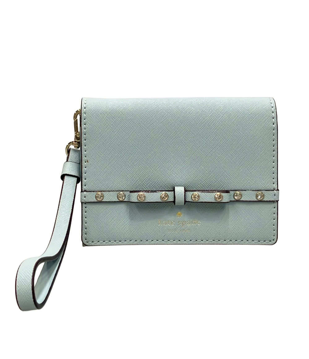 美品 Kate Spade カードケース パスケース WLRU2517 レディース ケイトスペード