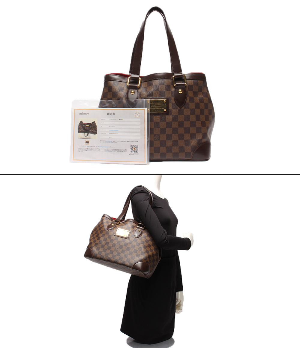 LOUIS VUITTON トートバッグ ハムステッドPM ダミエ エベヌ N51205 レディース ルイ・ヴィトン