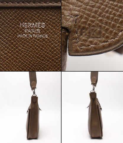HERMES ショルダーバッグ シルバー金具 斜め掛け □K刻印 エブリン2PM レディース メンズ エルメス