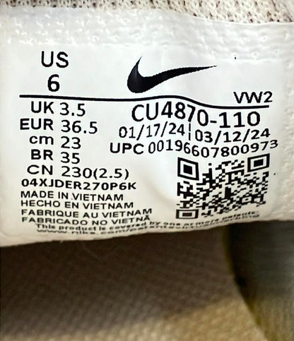 美品 NIKE ローカットスニーカー エア マックス AP CU4870-110 レディース SIZE 23.0 (M) ナイキ