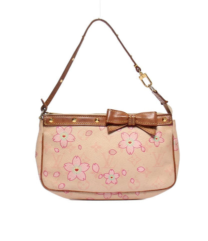 LOUIS VUITTON ハンドバッグ アクセサリーポーチ 村上隆 チェリーブロッサム ポシェットアクセソワール モノグラム M92007 レディース ルイ・ヴィトン