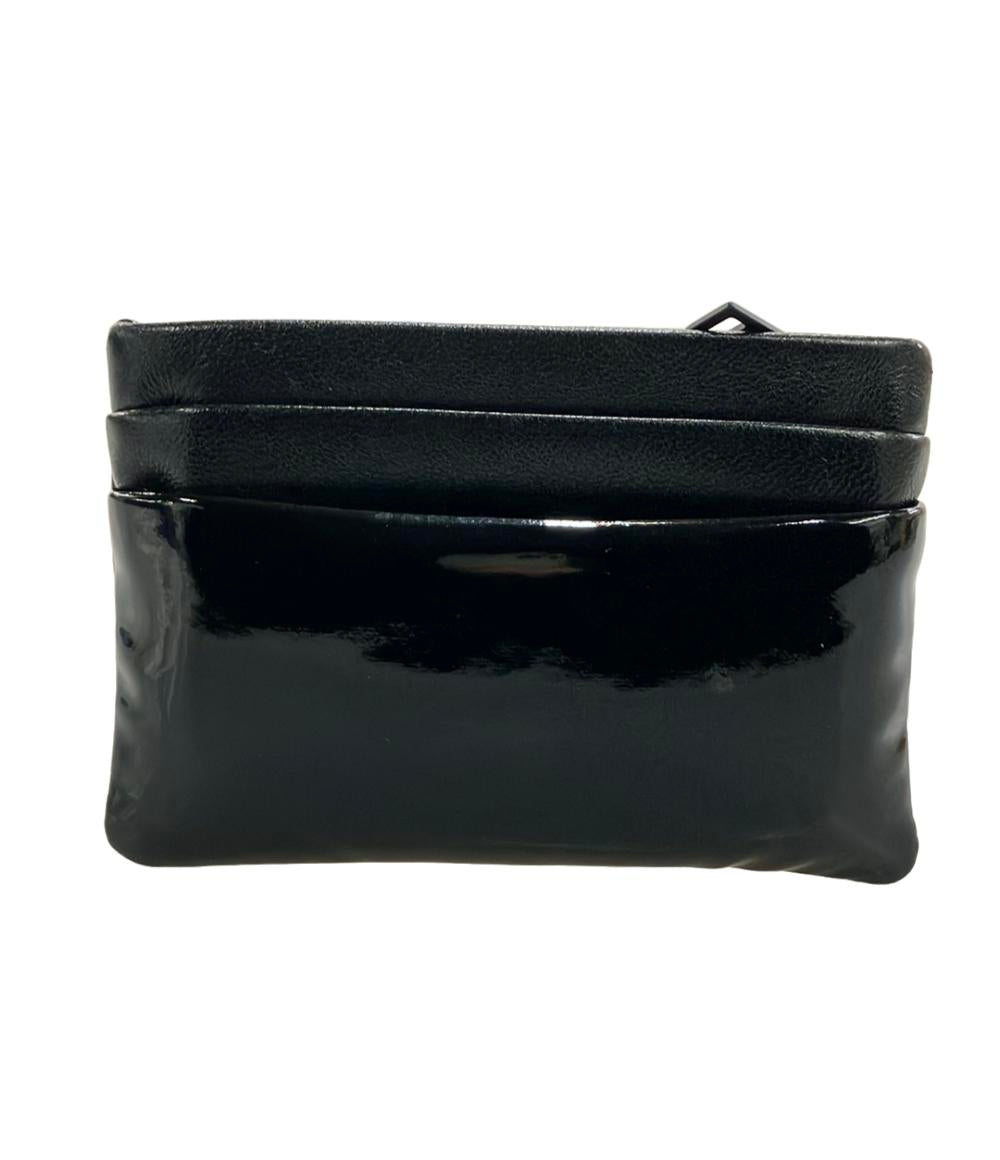 美品 SAINT LAURENT コインケース エナメル 777889 レディース サン 