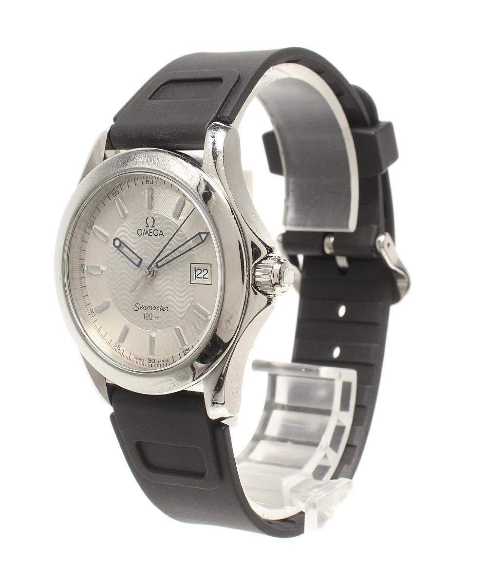 OMEGA 腕時計 シーマスター 120ｍ クオーツ シルバー 2511.31 メンズ オメガ