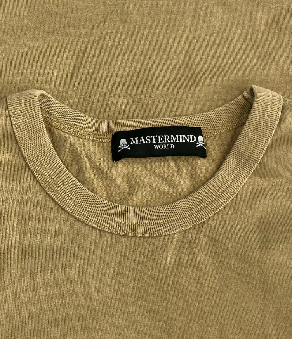 訳あり MASTERMIND WORLD 長袖 Tシャツ メンズ SIZE M マスターマインド ワールド