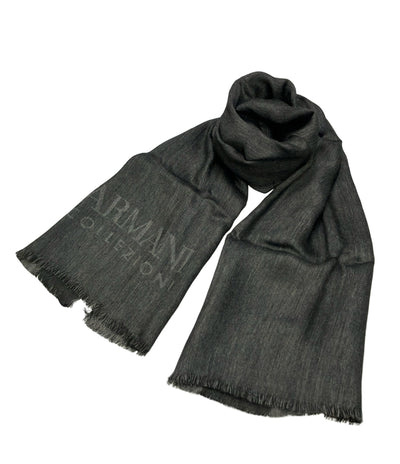 美品 ARMANI COLLEZIONI ストール メンズ アルマーニコレッツォーニ