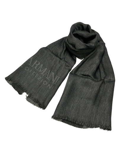 美品 ARMANI COLLEZIONI ストール メンズ アルマーニコレッツォーニ
