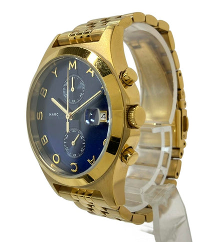 MARC BY MARC JACOBS 腕時計 クオーツ ブルー MBM3383 メンズ マークバイマークジェイコブス