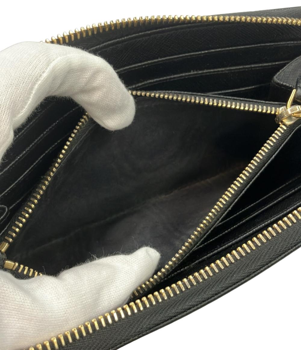 PRADA ラウンドファスナー長財布 レディース メンズ プラダ