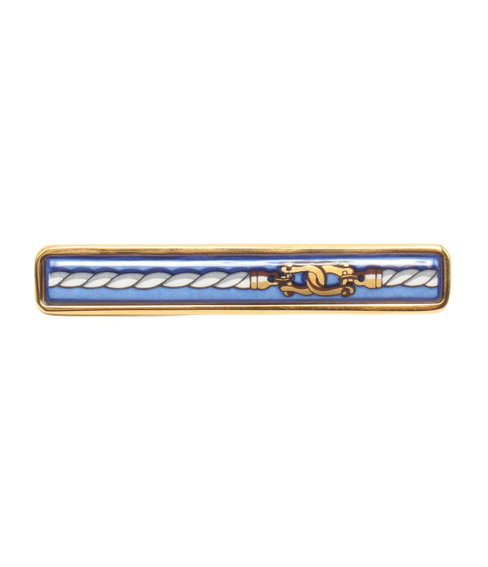 HERMES ブローチ エマイユ レディース エルメス