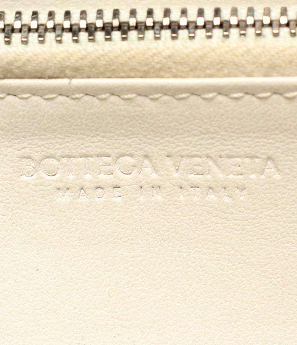 ボッテガ・ヴェネタ ラウンドファスナー長財布 カセット レディース BOTTEGA VENETA