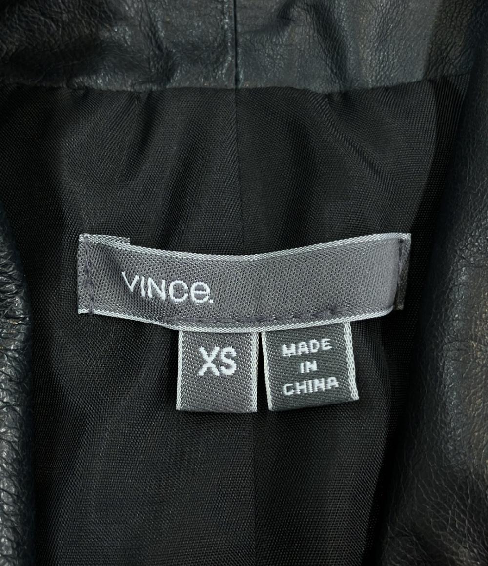 ヴィンス レザーベスト レディース SIZE XS (XS) VINCE