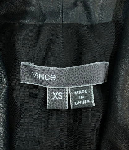 ヴィンス レザーベスト レディース SIZE XS (XS) VINCE