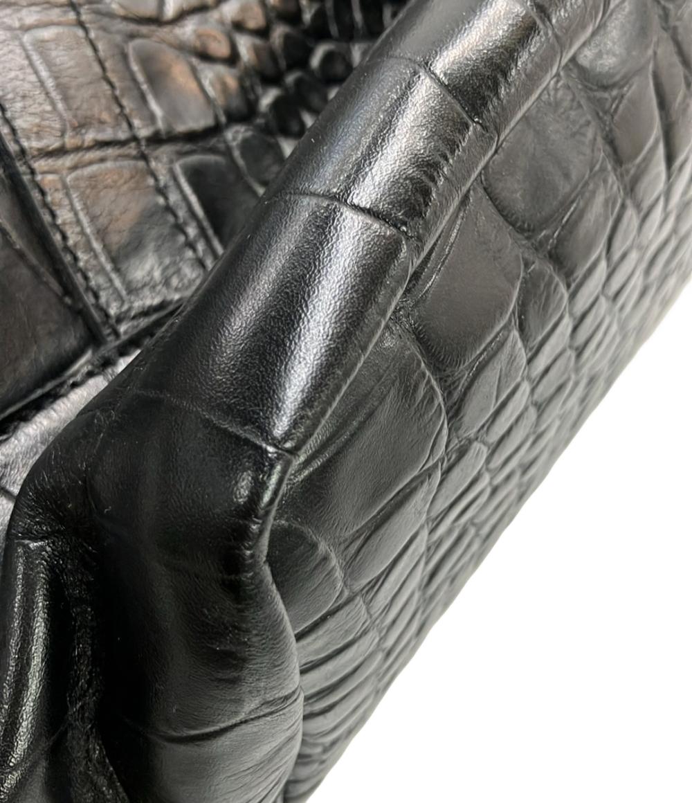 GOLDEN GOOSE トートバッグ クロコ型押し メンズ ゴールデングース