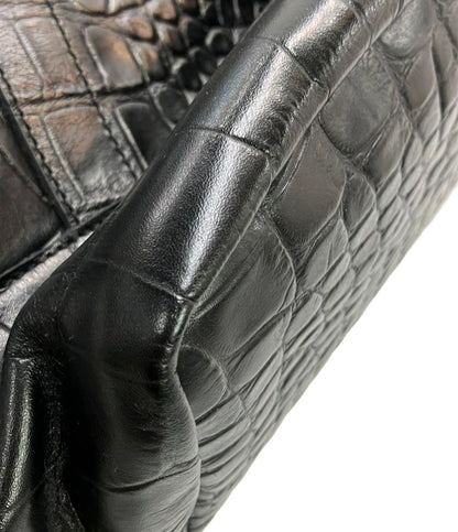 GOLDEN GOOSE トートバッグ クロコ型押し メンズ ゴールデングース