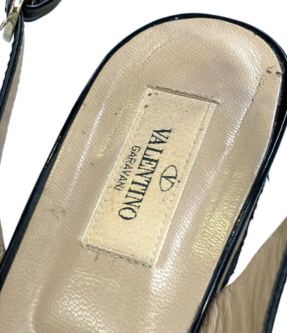 訳あり Valentino Garavani バックバンドサンダル ウェッジソール レディース SIZE 39 (24.5cm) ヴァレンティノ・ガラヴァーニ