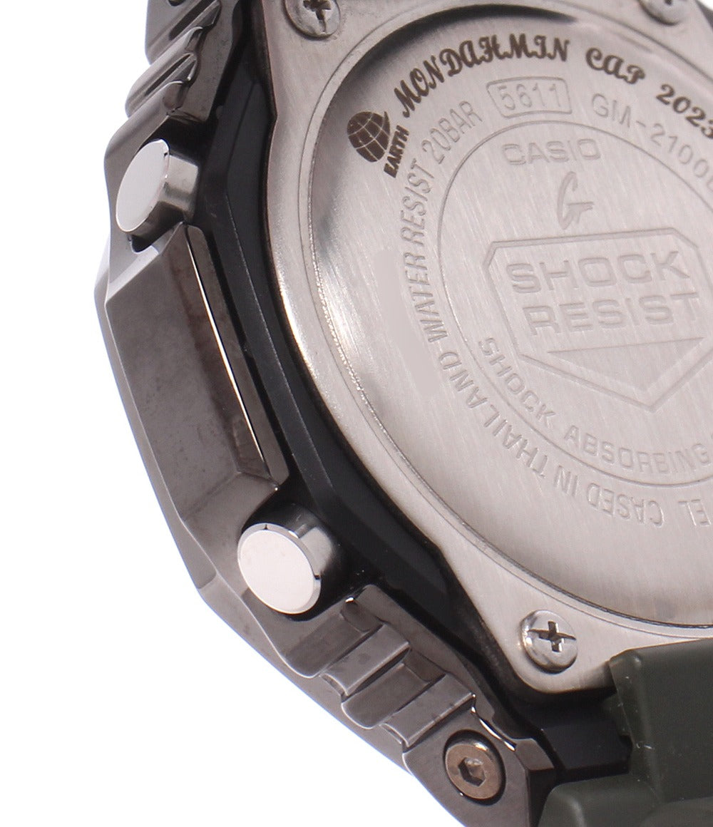 CASIO 腕時計 モンダミンカップ 2023 G-SHOCK クオーツ グリーン GM-2100B メンズ レディース カシオ