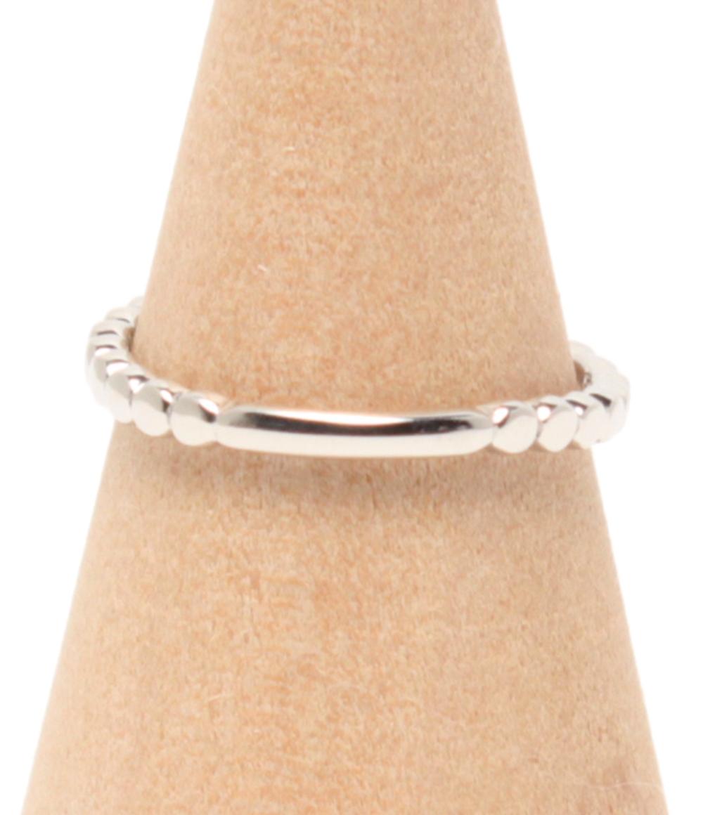 美品 STAR JEWELRY リング 指輪 K10 ダイヤ 0.03ct レディース SIZE 7