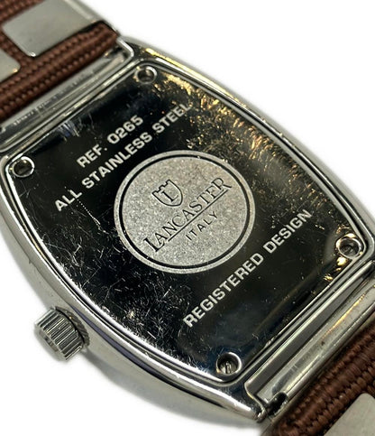 LANCASTER 腕時計 クオーツ シェル REF.0265 レディース メンズ ランカスター