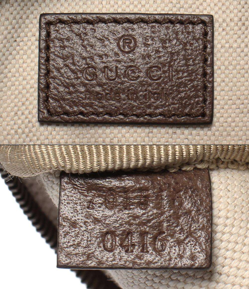 美品 GUCCI ボディバッグ ショルダーバッグ ユーティリティ オフィ