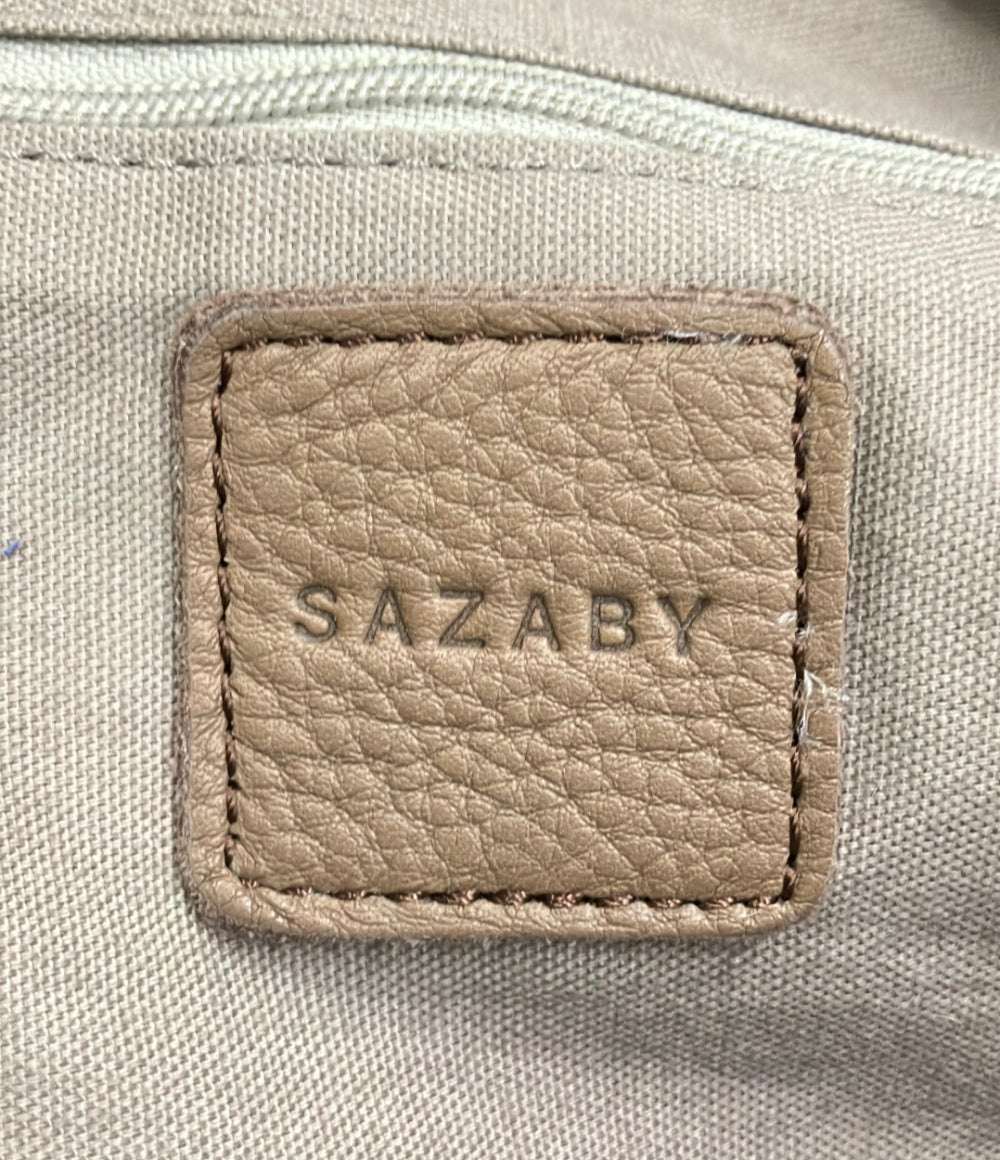 SAZABY ハンドバッグ ショルダーバッグ 2WAY 斜め掛け レザー レディース サザビー