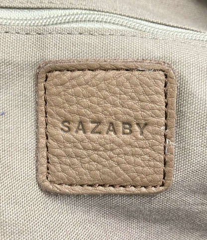 SAZABY ハンドバッグ ショルダーバッグ 2WAY 斜め掛け レザー レディース サザビー