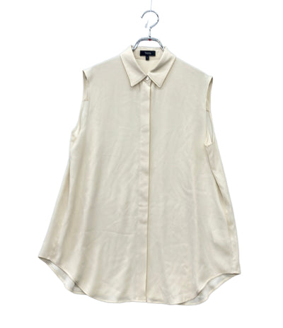 theory ノースリーブシャツ 01-4208203-115-902 レディース SIZE S セオリー