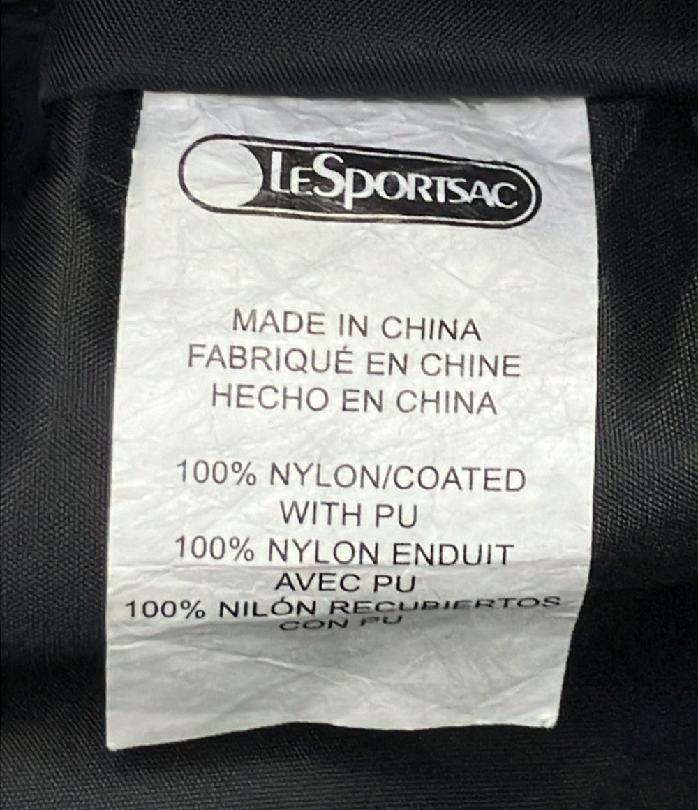 美品 LeSportsac 2way ボストンバック ショルダーバッグ 斜め掛け レディース レスポートサック