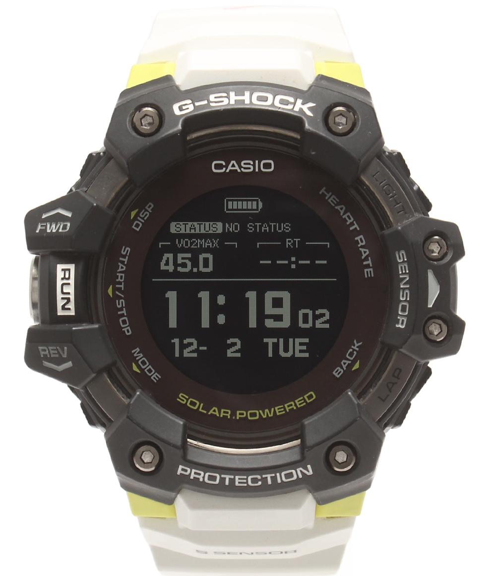 CASIO スマートウォッチ 腕時計 Bluetooth ソーラーアシスト充電 G-SQUAD G-SHOCK バッテリー充電 GBD-H1000-1A7JR メンズ カシオ
