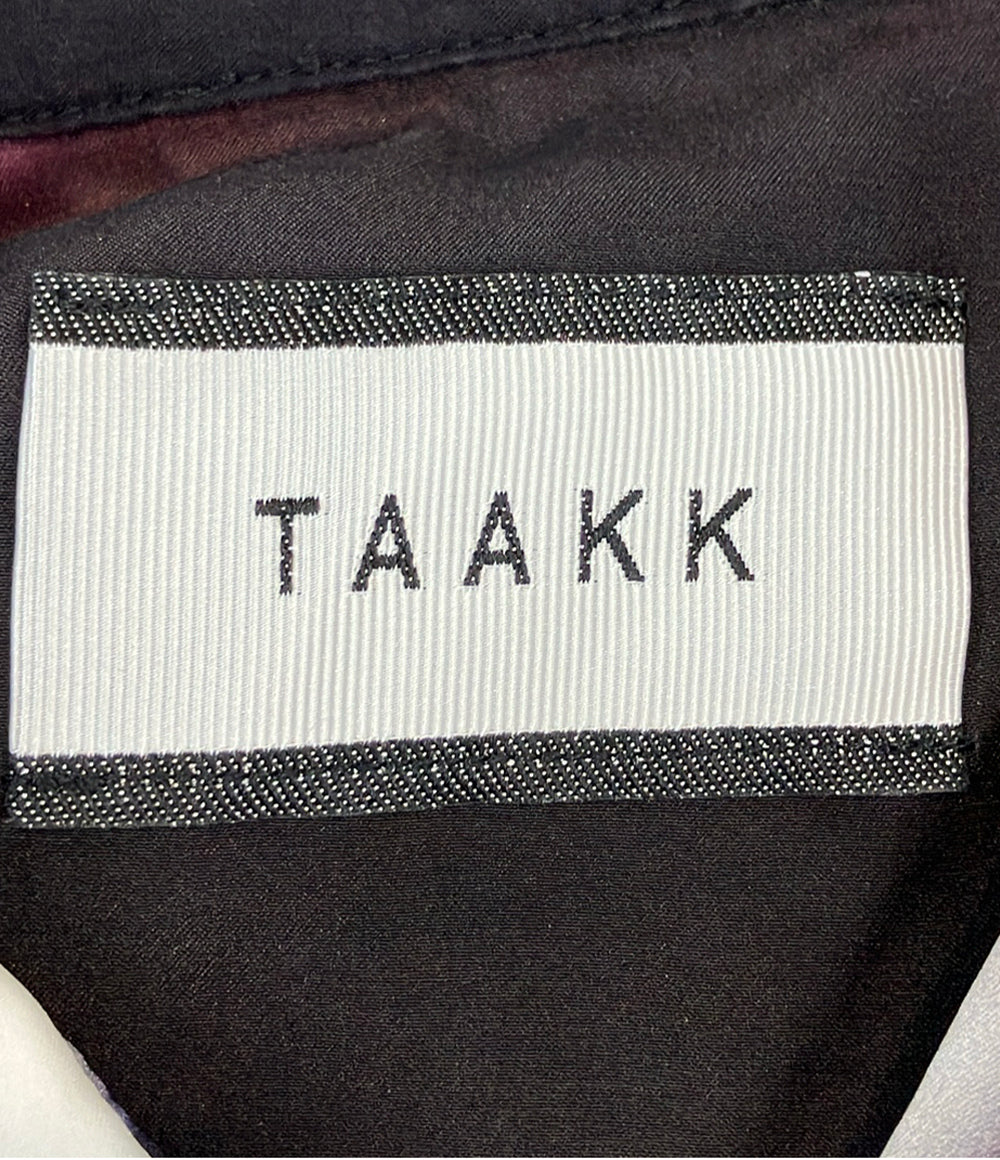 訳あり TAAKK 長袖シャツ 21AW FLORAL SILK LONG SLEEVE SHIRT メンズ SIZE 2 (M) ターク