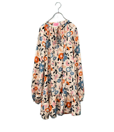 Kate Spade 長袖ワンピース リボン 花柄 レディース SIZE XS ケイトスペード