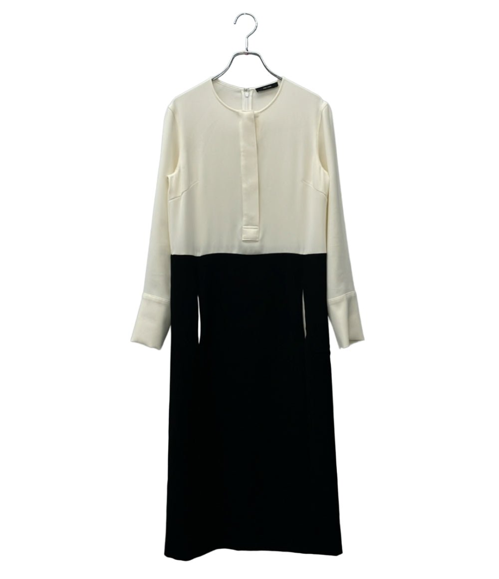 YOKO CHAN 長袖ワンピース 23AW バンドカラー ロング丈 Band Collar