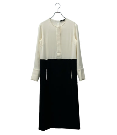 YOKO CHAN 長袖ワンピース 23AW バンドカラー ロング丈 Band Collar Dress YCD-323-899 レディース SIZE 36 (XS) ヨーコチャン