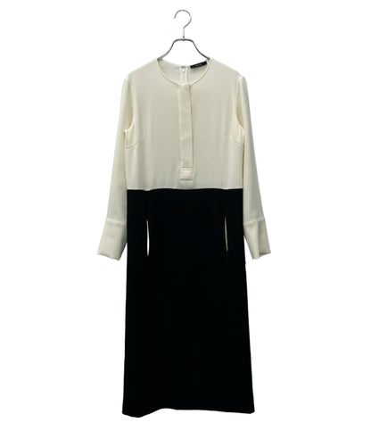 YOKO CHAN 長袖ワンピース 23AW バンドカラー ロング丈 Band Collar Dress YCD-323-899 レディース SIZE 36 (XS) ヨーコチャン