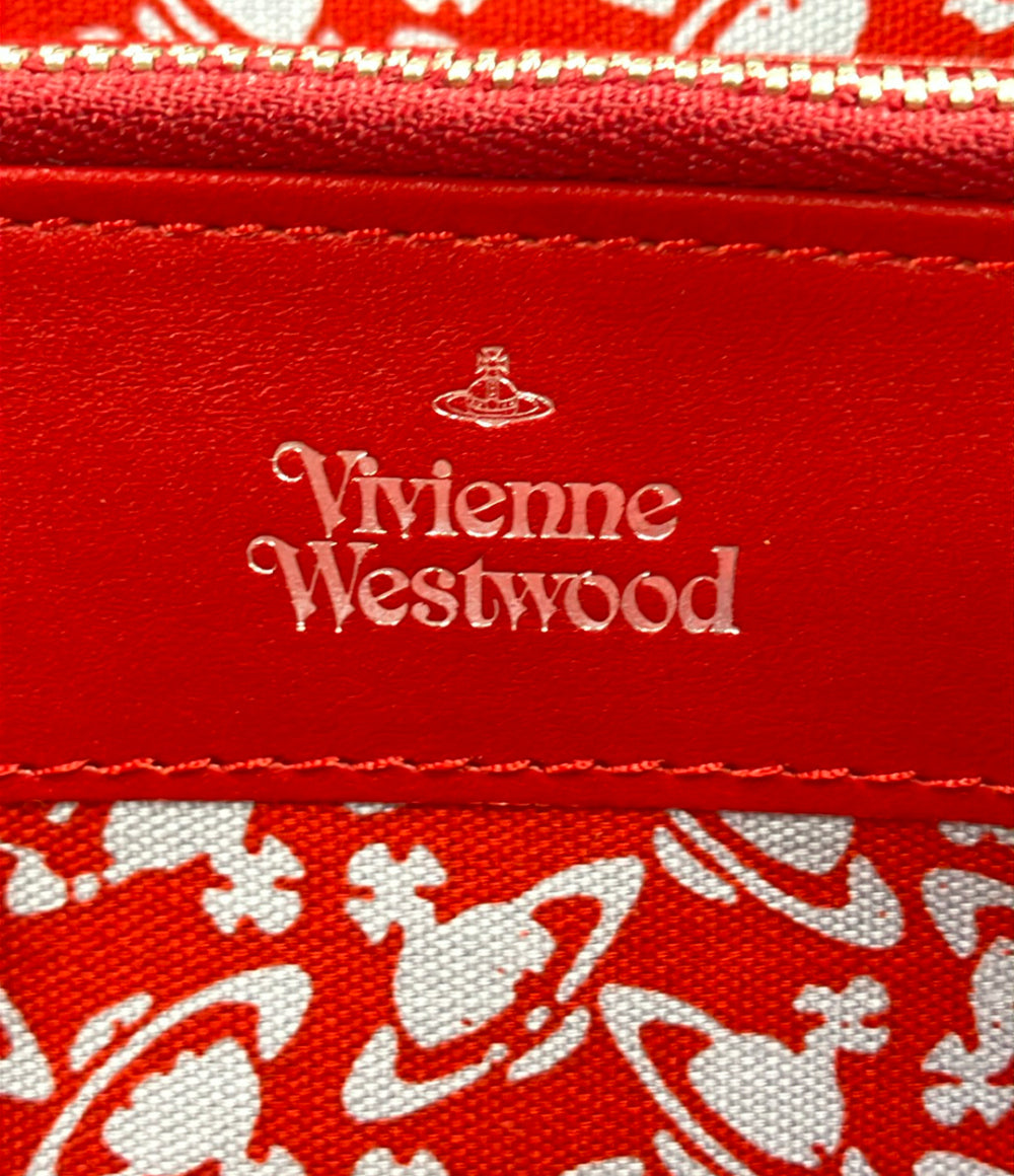美品 Vivienne Westwood ラウンドファスナー長財布 レディース ヴィヴィアンウエストウッド