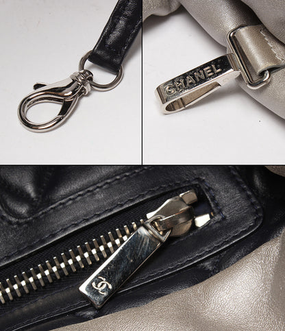 CHANEL ハンドバッグ トートバッグ 13番台 シルバー金具 コココクーン レディース シャネル