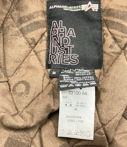 アルファ・インダストリーズ フライトジャケット アウター ファー脱着可 レディース SIZE M Alpha Industries